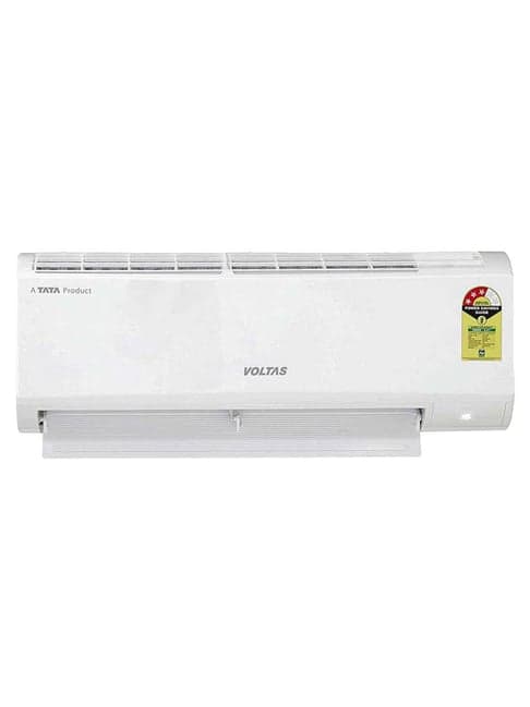 Voltas 1.0 Ton 3 Star Copper (2020 Range) 123 DZX (R-32) Split AC (White)