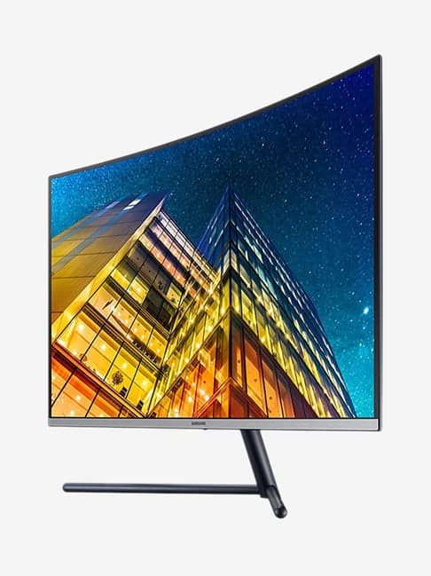 Samsung 80.0 cm (31.5 Inch) Ultra HD 4K Curved Monitor (LU32R590CWWXXL, Black)