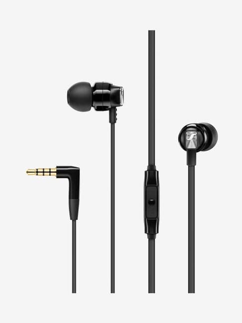 Sennheiser CX 300S Wired Earphone with Microphone (Black)