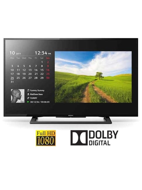Sony 101.6 cm (40 Inches) Full HD LED TV KLV-40R252G (2019 Model, Black)
