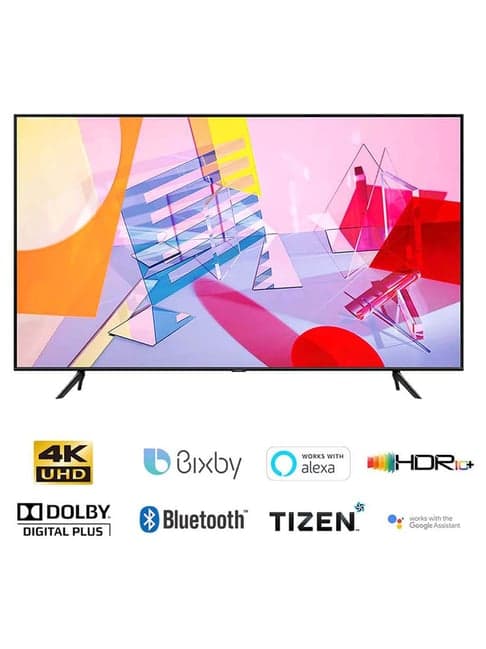 Samsung 125 cm (50 Inches) Smart Ultra HD 4K QLED TV QA50Q60TAKXXL (2020 Model, Black)