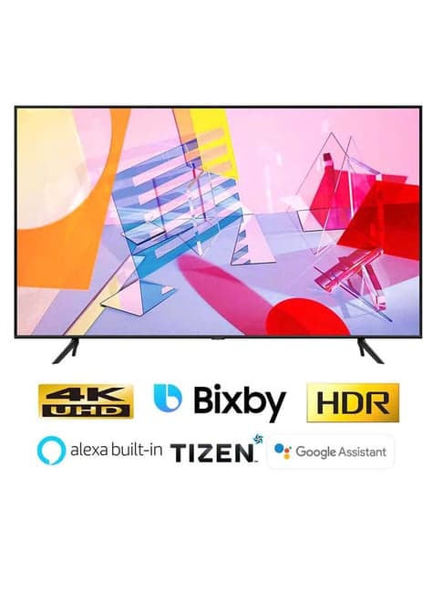 Samsung 163 cm (65 Inches) Smart Ultra HD 4K QLED TV QA65Q60TAKXXL (2020 Model, Black)