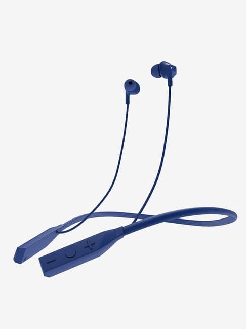Wings Glide Neckband with Mic (Blue)