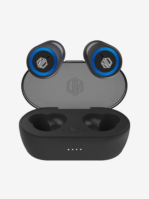 Nu Republic Starbuds 4 True Wireless Earbuds TWS with Mic X-Bass Upto 20hrs playtime (Blue/Black)