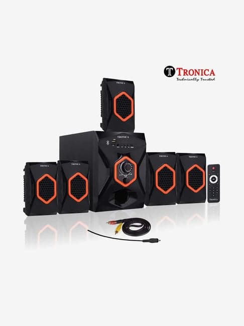 Tronica King Series 5.1 Bluetooth Multimedia Speakers (Black)