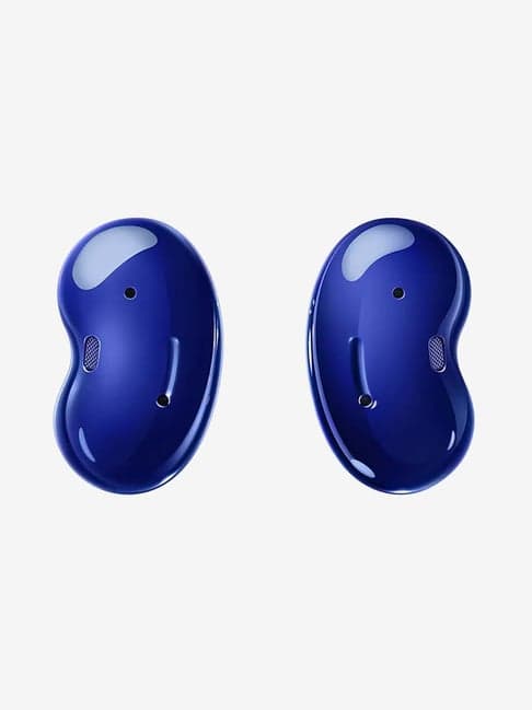 Samsung Galaxy Buds Live SM-R180NZBAINU True Wireless Earbuds with Charging Case (Blue)