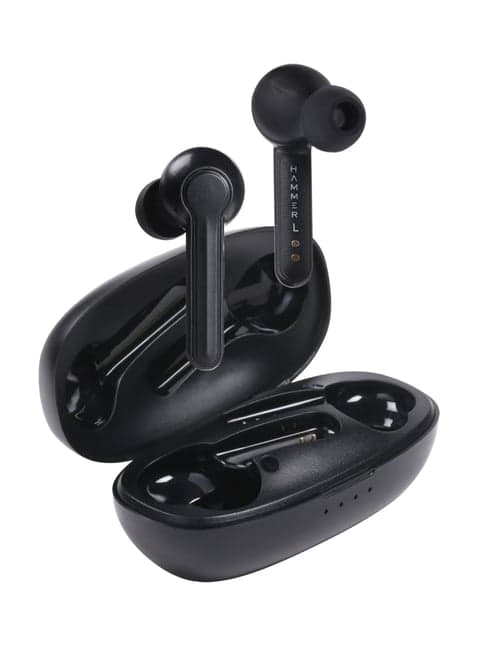 Hammer SOLO 3.0 True Wireless Bluetooth earphone earbuds with Mic Total Playtime 17H Black