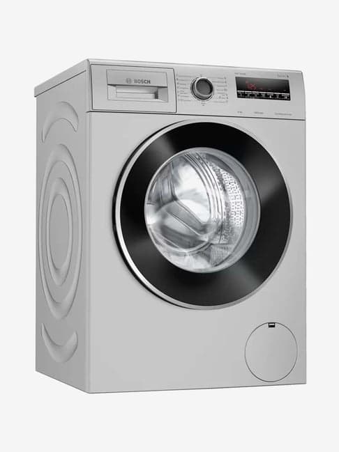 Bosch 8 kg Inverter Fully Automatic Front Load Washing Machine 1400 RPM (WAJ28262IN, Silver)