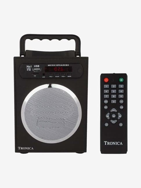 Tronica Spectrum Bluetooth Speaker with FM (Black)