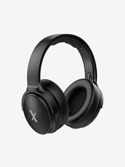 FLiX (Beetel) X1 Over-Ear Bluetooth Headphone with Built-in Mic, 40 MM Drivers (Black)