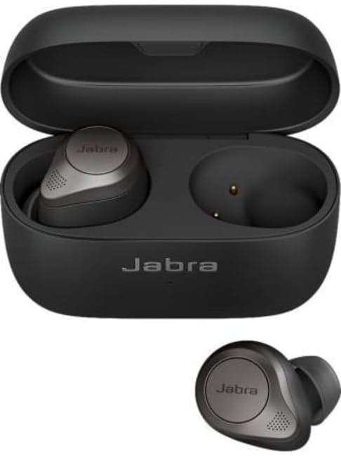 Jabra Elite 85t True Wireless Bluetooth Earbuds with Charging Case (Titanium Black)