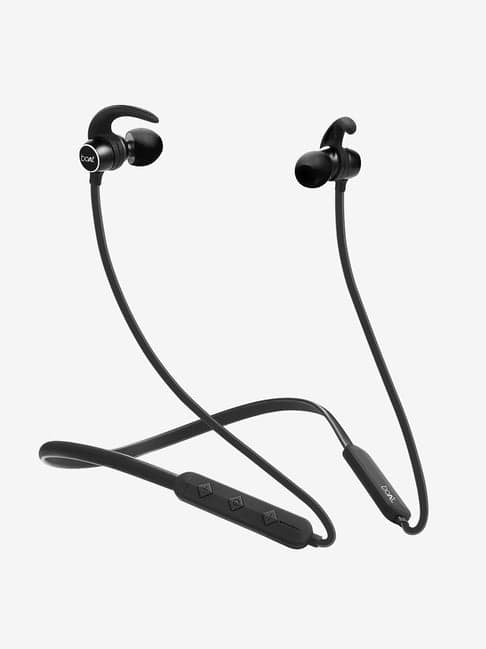 boAt Rockerz 255R T Wireless Neckband with Super Extra Bass & IPX5 (Active Black)