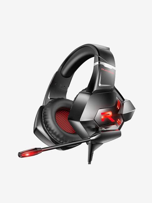 Runmus K11 Wired Gaming Headphone with mic, 7.1 Noise Canceling Over-Ear Gaming Headset