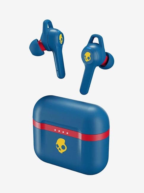Skullcandy Indy Evo S2IVW-N745 True Wireless Earbuds with Charging Case (Blue)