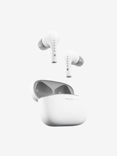 Boult Audio AirBass Freepods True Wireless Bluetooth Earphones (White)