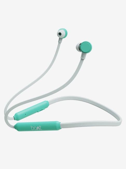 boAt 103 Wireless T Neckband with Upto 15H Playback & IPX4 Water Resistance (Mint Green)