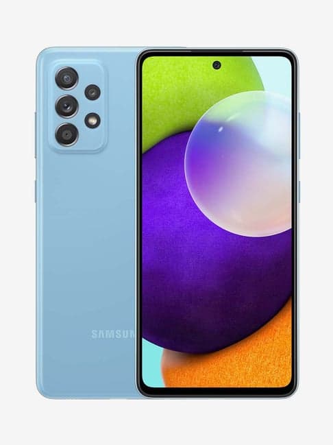 Samsung Galaxy A52 128 GB (Awesome Blue) 6 GB RAM, Dual SIM 4G
