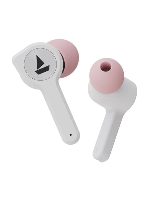 boAt Airdopes 402 T True Wireless Earbuds with IPX4 Water Resistance (Rosegold White)