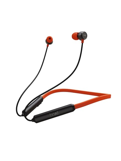 boAt Rockerz 195 T Wireless Neckband with BT v5.0 & Upto 15H Playback (Fiery Black)