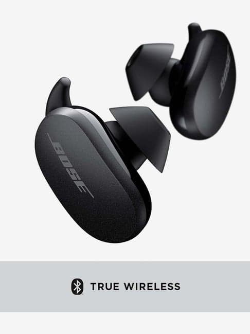 Bose QuietComfort Noise Cancelling Earbuds, World's Most Effective Noise Cancelling (Black)