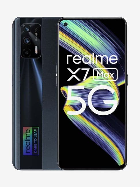 realme X7 Max 128 GB (Asteroid Black) 8 GB RAM, Dual SIM 5G