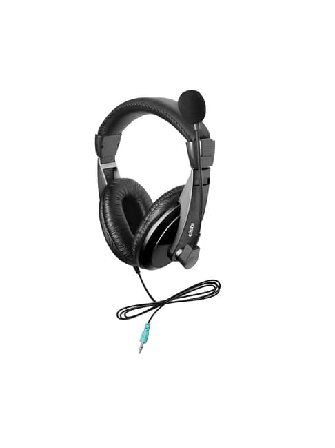 Elista Crown EW100CM Multimedia Headphone With Mic (Black)
