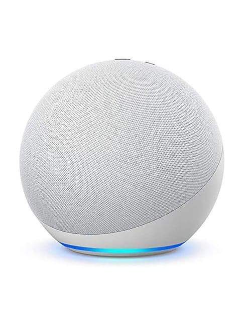 Amazon Echo (4th Gen) Smart Speaker With Dolby and Alexa (White)