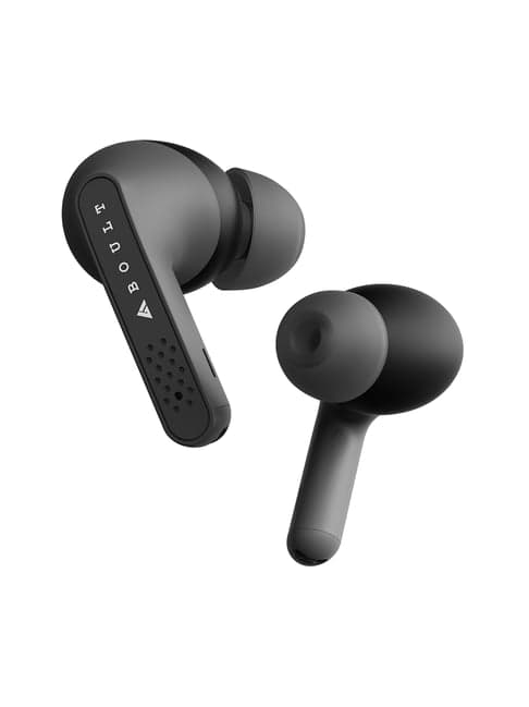 Boult Audio AirBass GearPods TWS Bluetooth Earphones with Fast Charging & 32H Playtime (Black)