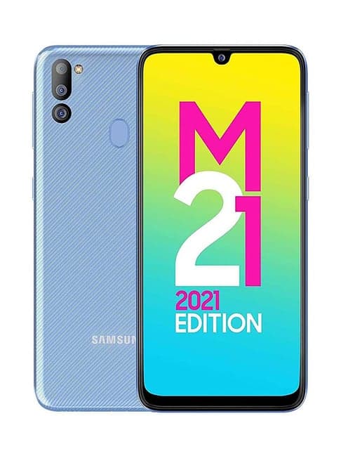 Samsung Galaxy M21 2021 64 GB (Arctic Blue) 4 GB RAM, Dual SIM 4G
