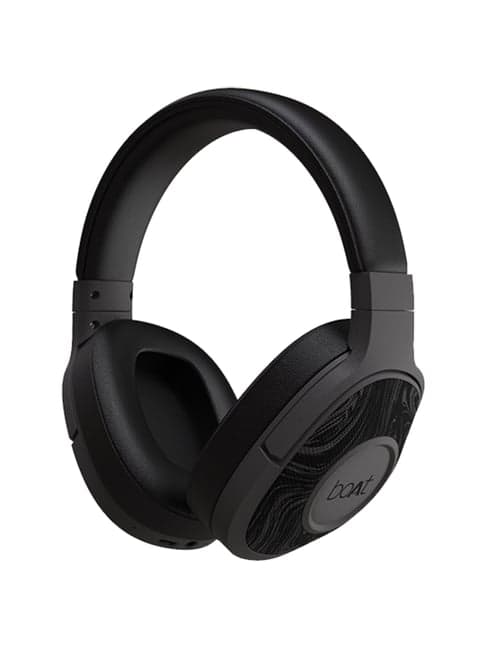 boAt Rockerz 558 Over the Ear Bluetooth Headphone with Mic (Black)