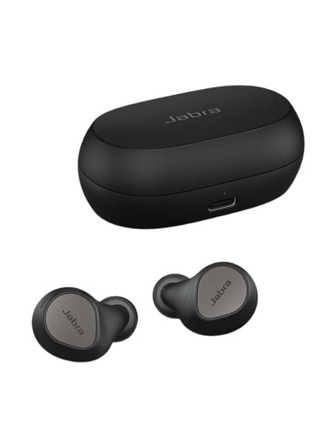 Jabra Elite 7 Pro Adjustable Active Noise Cancellation True Wireless Buds Titanium Black