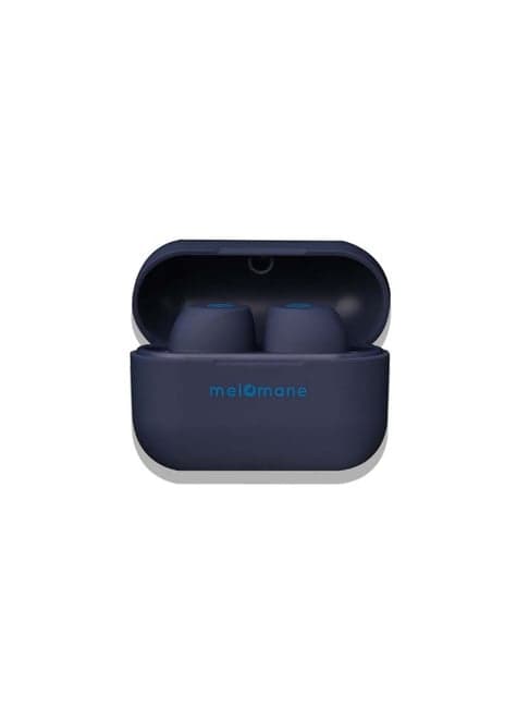 Melomane Flow True Wireless Earbuds with Mic (Blue)