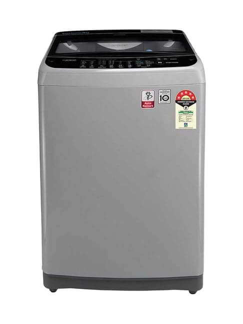 LG 9Kg 5 Star Fully Automatic Top Load Washing Machine (T90SJSF1Z,Middle Free Silver)