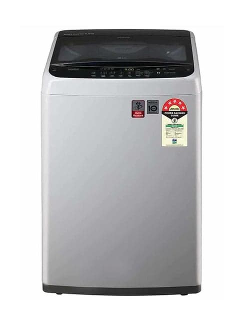 LG 6.5Kg 5 Star Inverter Fully Automatic Top Load Washing Machine (T65SPSF2Z, Silver)