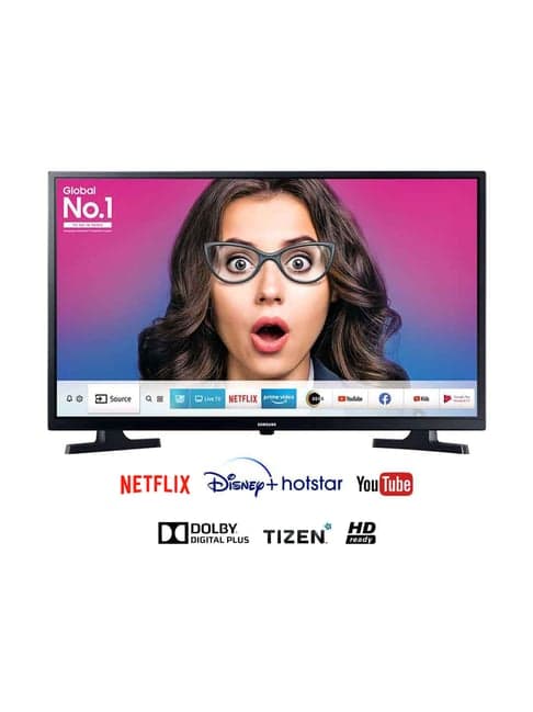 Samsung 80 cm (32 Inches) Smart HD Ready LED TV UA32T4340AKXXL/UA32T4340BKXXL (Glossy Black)
