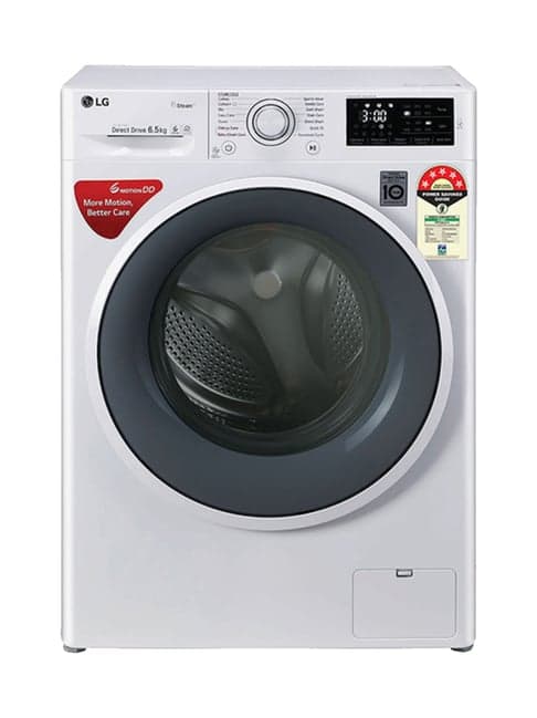 LG 6.5Kg Inverter Fully Automatic Front Load Washing Machine (FHT1265ZNW, Blue White)