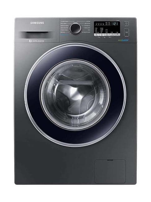 Samsung 7Kg Inverter 5Star Full Automatic Front Load Washing Machine (WW71J42E0BX/TL,Silver)