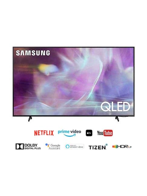 Samsung 125 cm (50 Inches) Smart 4K Ultra HD QLED TV Q60A 50Q60AAK (2021 Model, Black)
