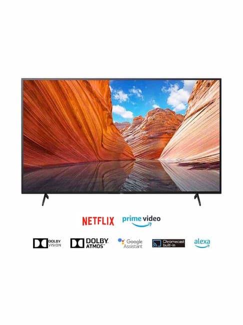 Sony 108 cm (43 Inches) Android Smart 4K Ultra HD LED TV KD-43X80J (2021 Model, Black)