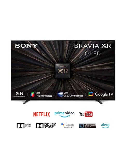 Sony 164 cm (65 Inches) Android Smart 4K Ultra HD OLED TV Bravia XR-65A80J (2021 Model, Black)