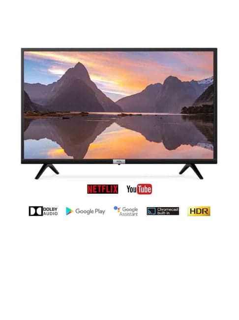 TCL 81.28 cm (32 Inches) Android Smart HD Ready LED TV 32S5200 (Black)