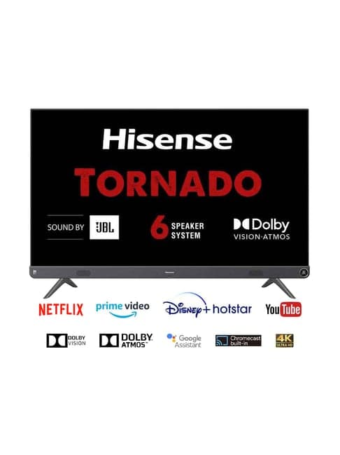 Hisense 126 cm (50 Inch) Android Smart 4K UHD LED TV 50A73F w/ Dolby Vision & ATMOS