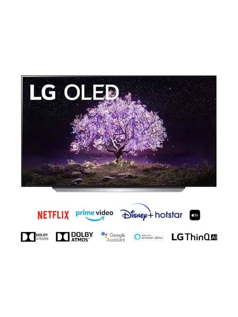 LG 121 cm (48 Inches) Smart 4K Ultra HD OLED TV OLED48C1XTZ (Black)