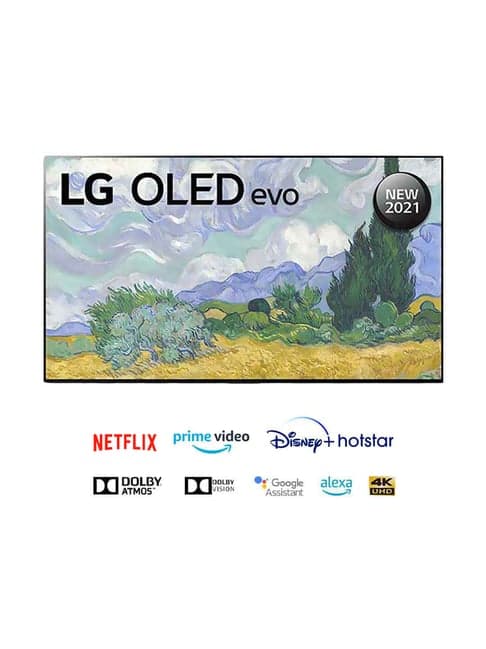 LG 165.1 cm (65 Inches) Smart 4K Ultra HD OLED TV OLED65G1PTZ (2021 Model, Dark Steel Silver)