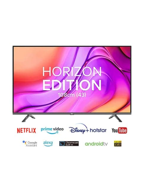 Mi 108 cm (43 Inches) Android Smart Full HD LED TV 4A Horizon 43ELA4548 (Black)
