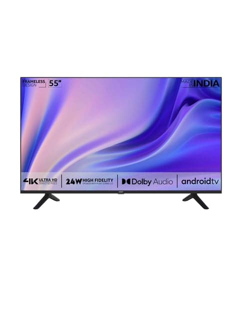 Acer 138.5 cm (55 Inch) Ultra HD 4K Android Smart LED TV with Frameless Design AR55AP2851UDFL (2021)