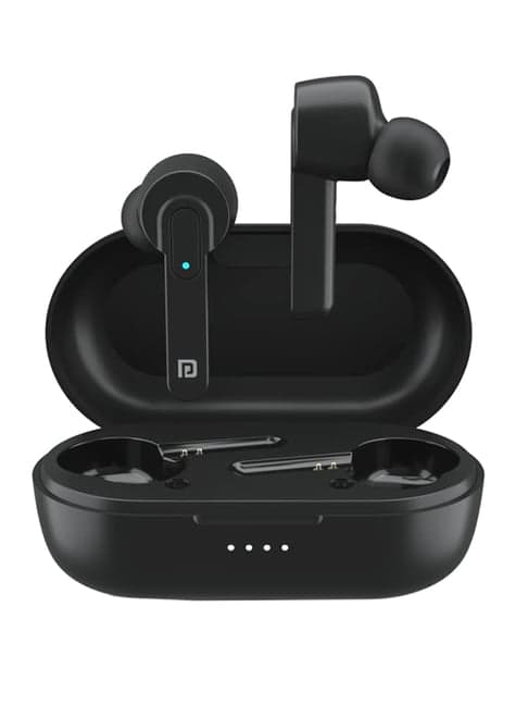 Portronics Harmonics Twins 24 POR-1416 True Wireless Earbuds with Mic (Black)