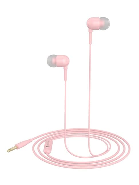 Portronics Conch 50 POR-1494 Wired Earphone with Mic (Yellow)