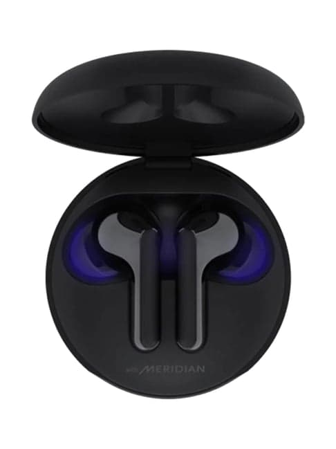LG Tone Free Truly Wireless Earbuds with Mic (HBS-FN5U.ABILBK, Black)