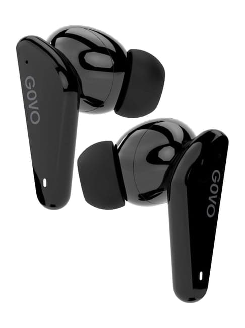 GOVO GOBUDS 600 True Wireless Earbuds with Mic (Black)